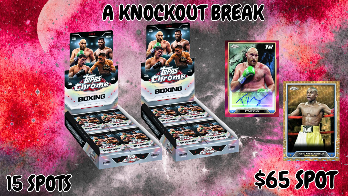 LB#109 Topps Knockout Boxing